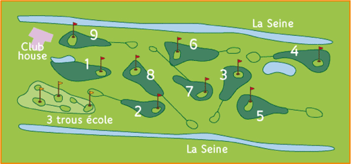 Golf de l'Île Fleurie - Golf Paris - Golf Chatou Parcours de Golf 9 trous à seulement 10 minutes de Paris.